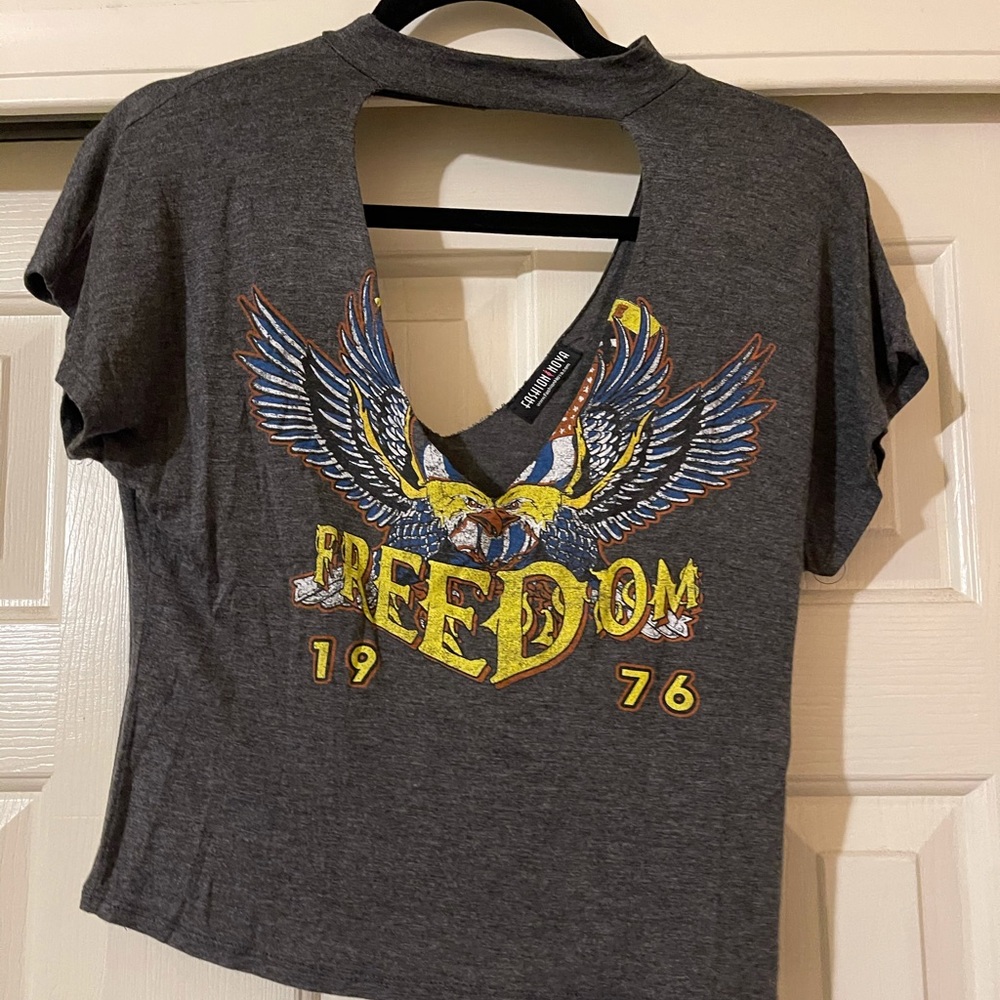 Fashion Nova Deep V-neck Top